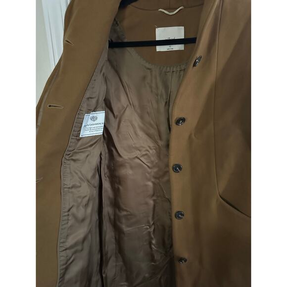 WILFRED Aritzia The Cocoon Coat Wool Cashmere Funnel Collar Neck Coat - Sz XS - Picture 8 of 8